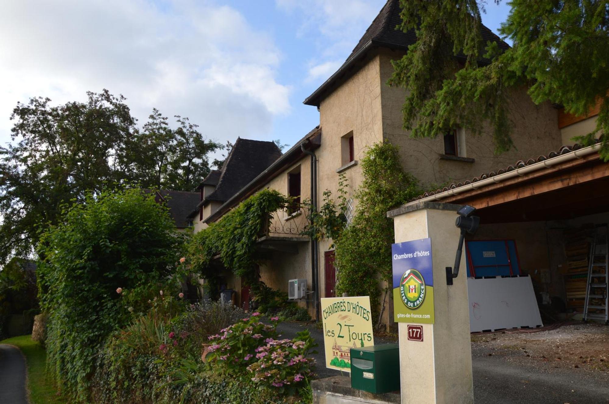 Les Deux Tours Panzió Siorac-en-Périgord Kültér fotó