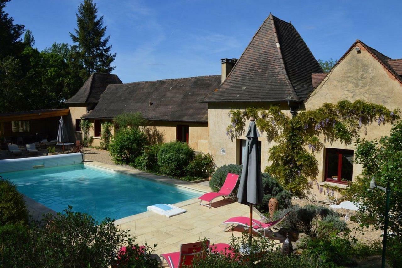 Les Deux Tours Panzió Siorac-en-Périgord Kültér fotó